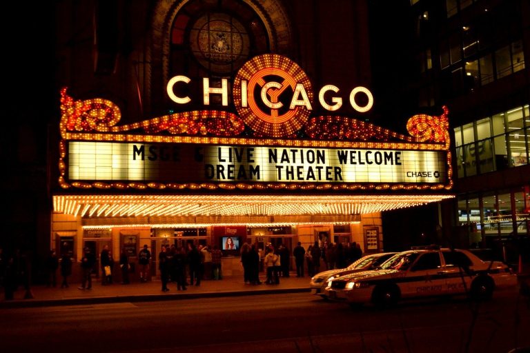 chicago, theater, chicago night